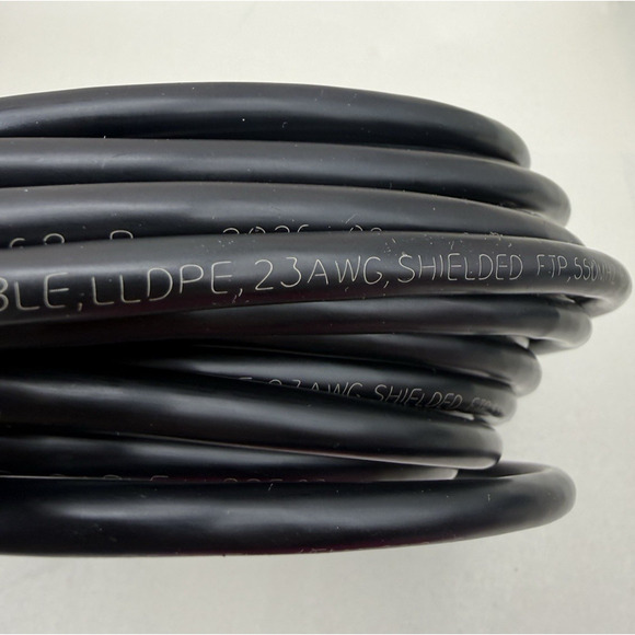 Cat6 Outdoor Ethernet Cable (50ft) 23AWG Pure Copper, FTP, LLDPE, Waterproof,... - Picture 6 of 6